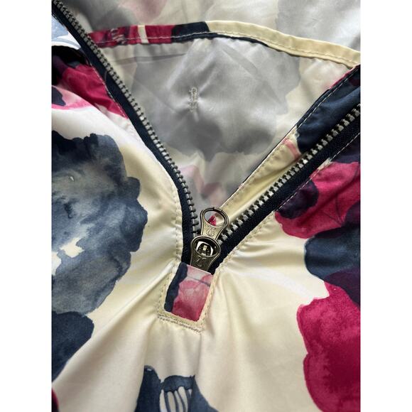 Lululemon Floral Quarter Zip Miss Misty Pullover Inky Floral Berry Hooded Jacket - Picture 14 of 14